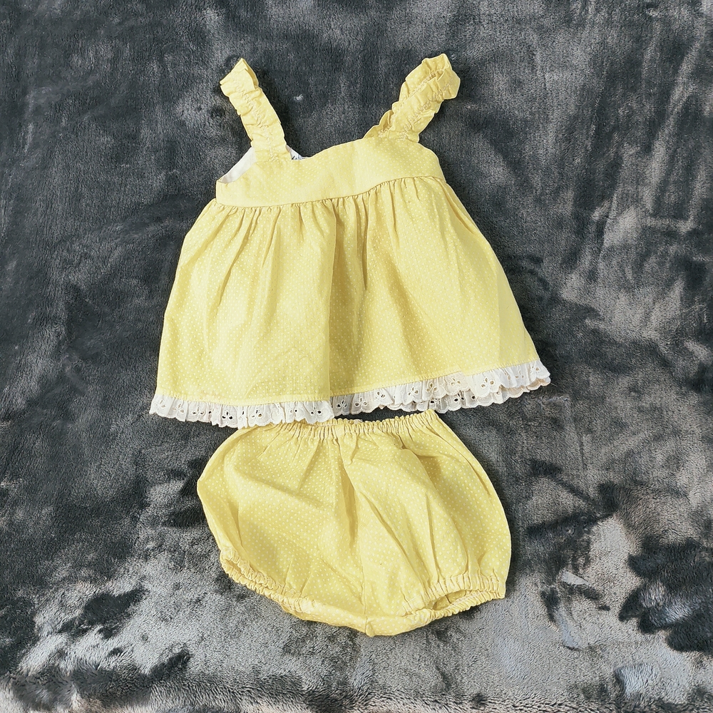 The Classic Yellow Infant Outfit